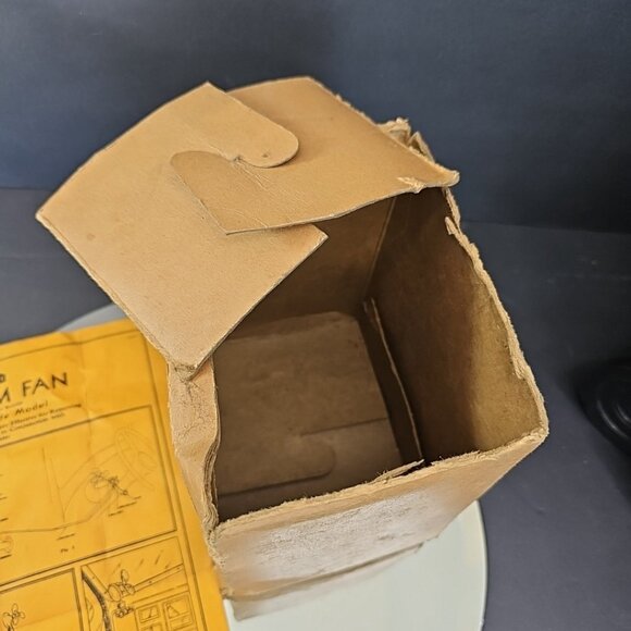 Vintage TRICO Vacuum Operated Motor Car Fan VF-2 Flexible Blade Model Box Paper - Picture 11 of 11